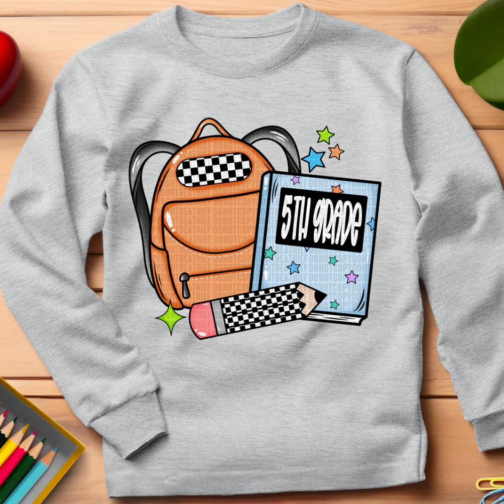 Grade Level Backpack Boy