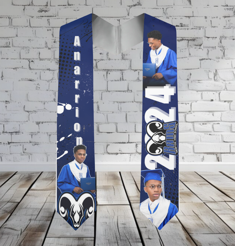 Custom Grad Stole
