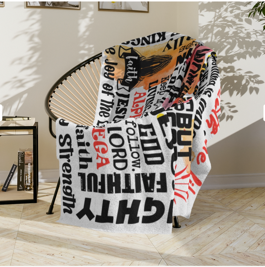 Woman of God” Inspirational Blanket