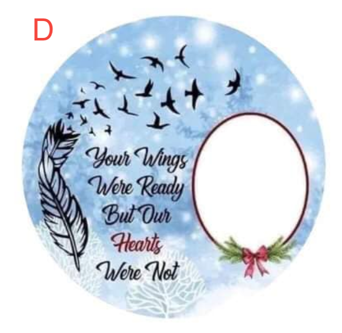 Personalized Memorial Ornaments