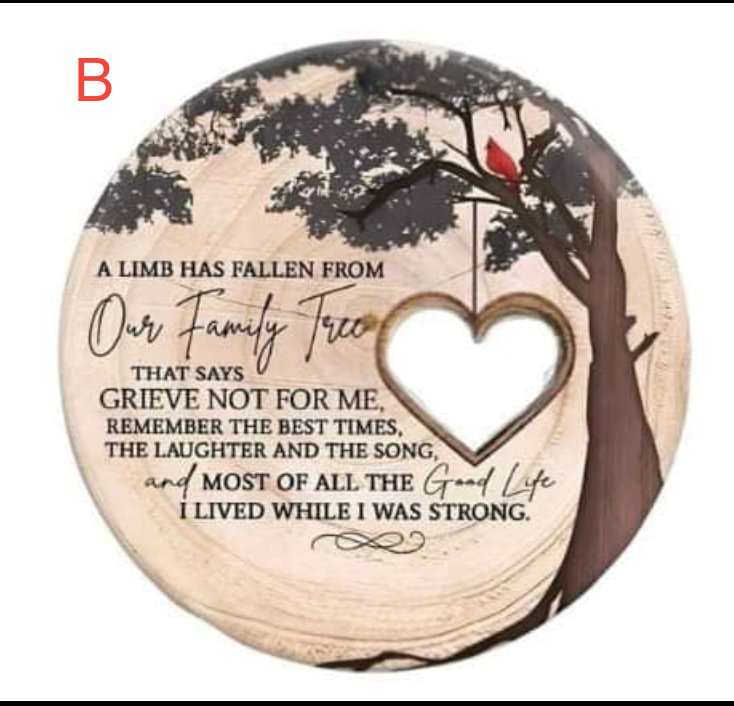 Personalized Memorial Ornaments