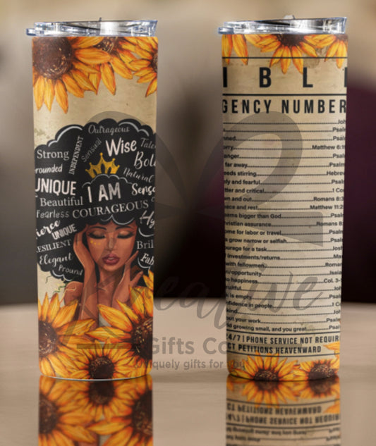 Bible Emergency Number 20oz Tumbler