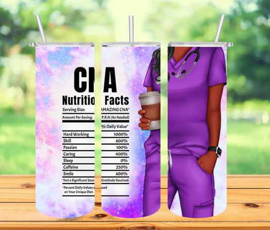 CNA Purple Tumbler
