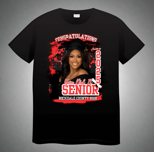Custom Center Graduation T-Shirt