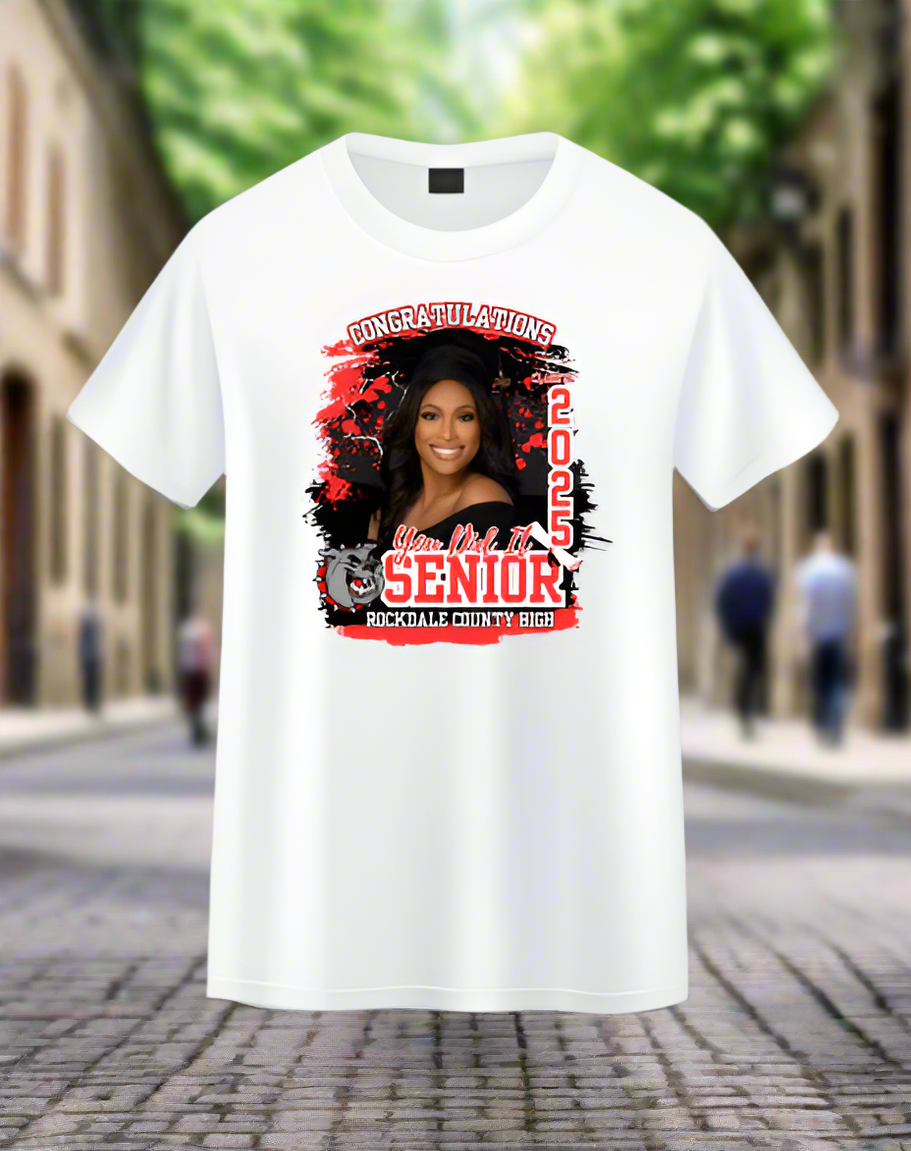 Custom Center Graduation T-Shirt