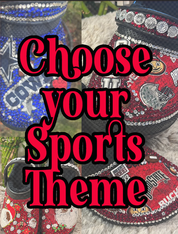 Choose Your Sports Theme Bling