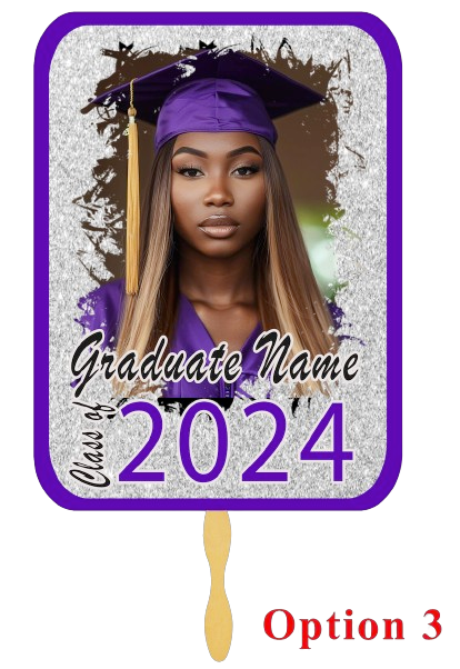 Custom Graduation Light Weight Fans