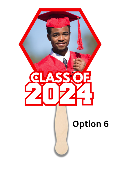 Custom Graduation Light Weight Fans
