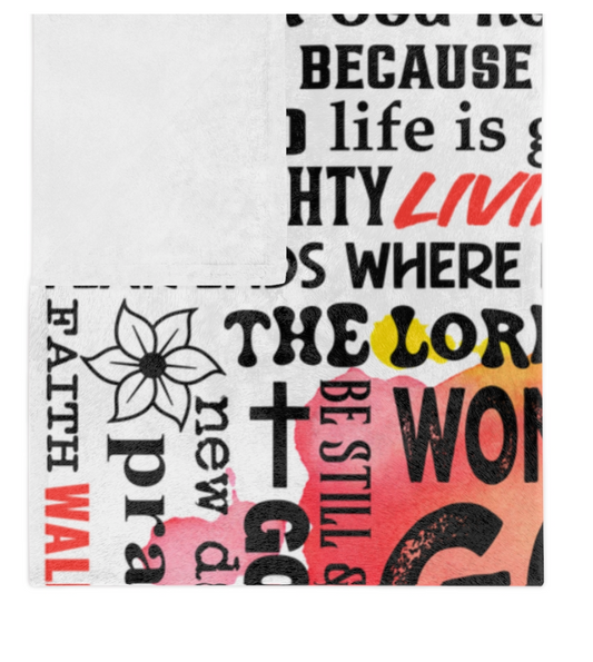 Woman of God” Inspirational Blanket