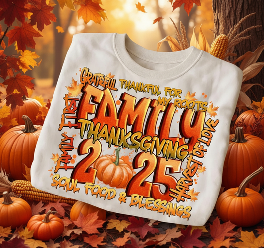 Family Thanksgiving Long Sleeve