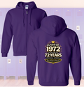 Middies Class ‘72 Birthday Bash Zip Up Hoodie
