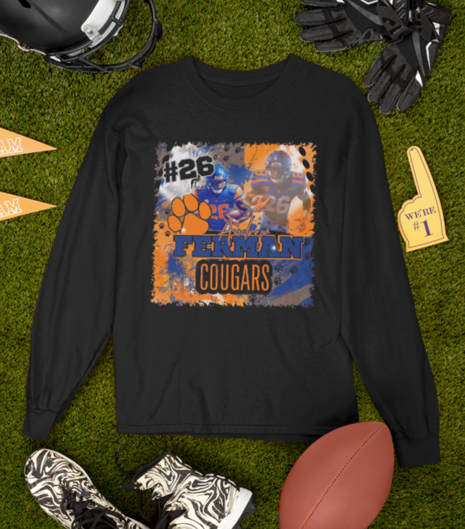 Custom Football Spirit Wear
