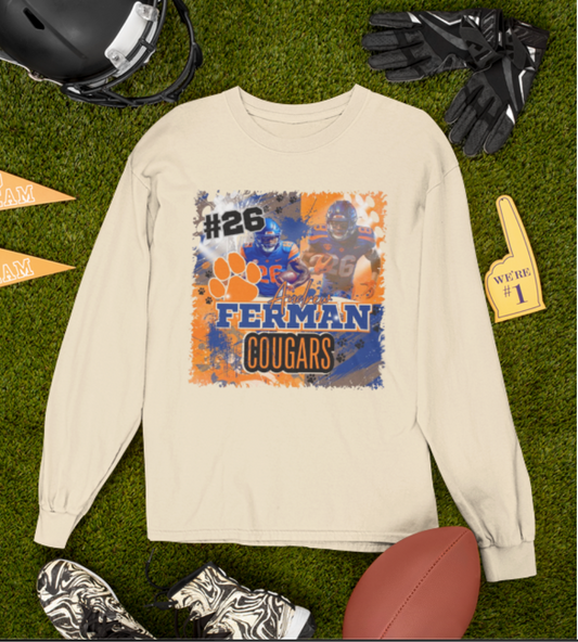 Custom Football Spirit Wear