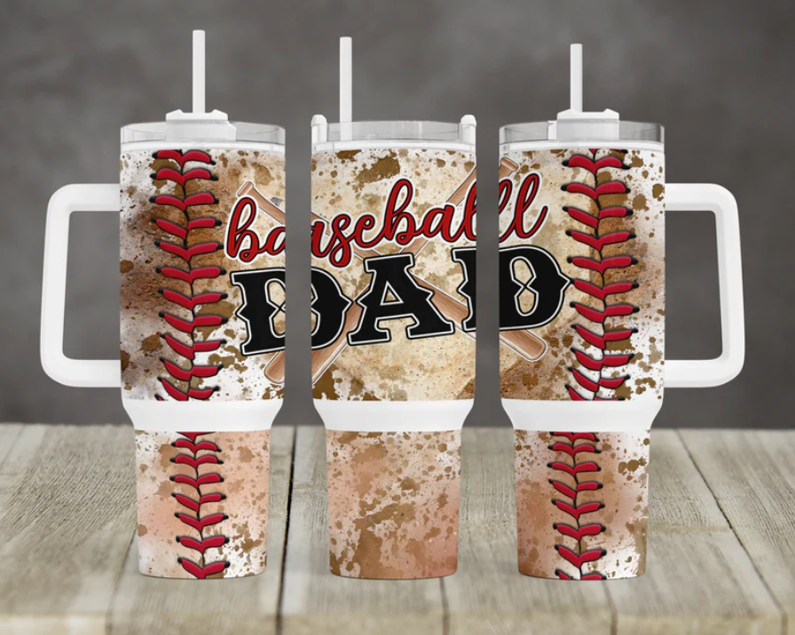 Baseball Dad Tumbler