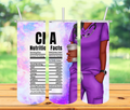 CNA Purple Tumbler