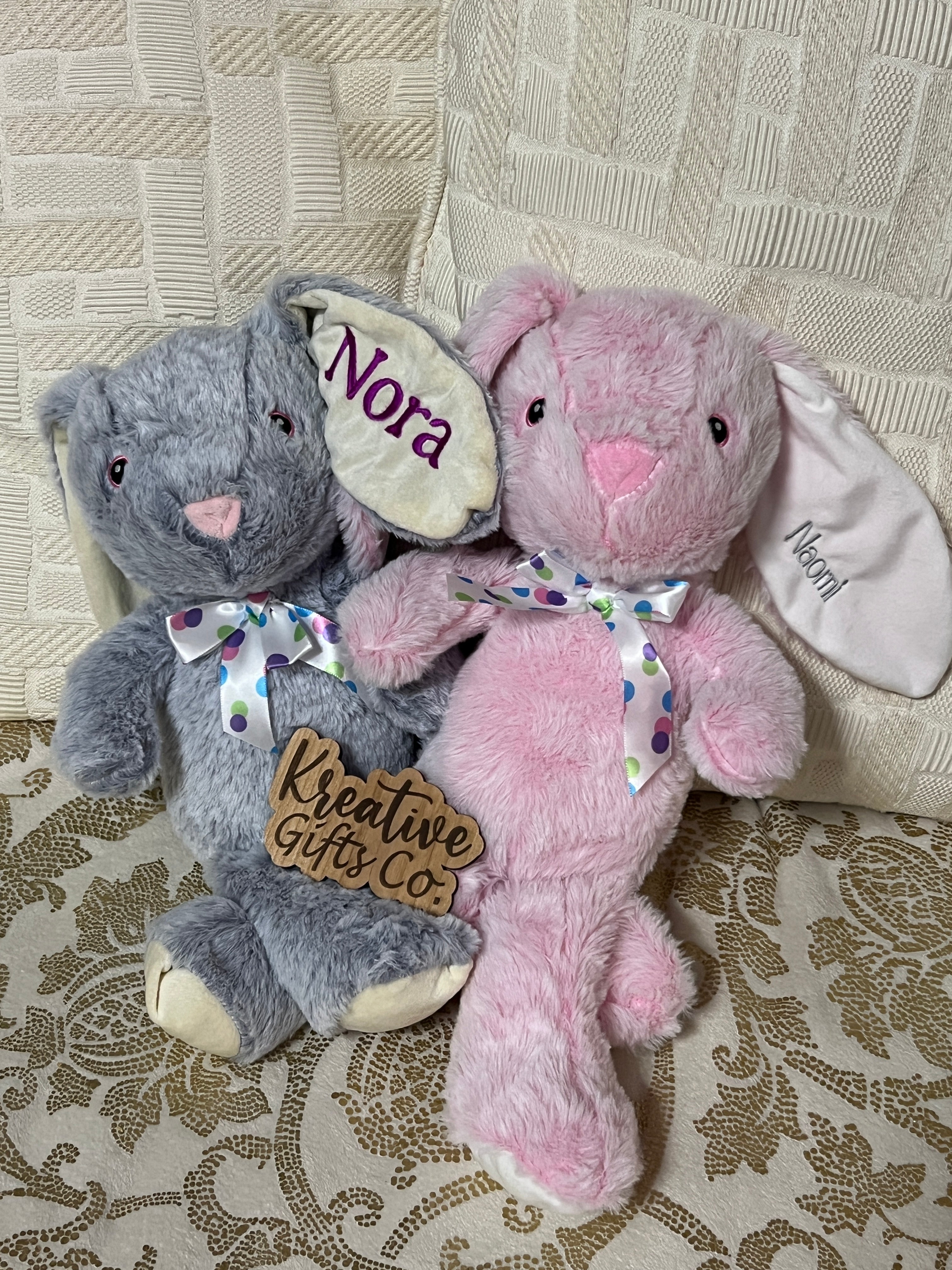 Keepsake Bunny (16') – Plain or Personalized