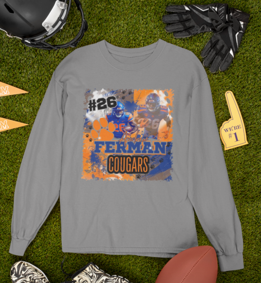 Custom Football Spirit Wear