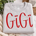 GIGI Handwriting  Embroidered Apparel