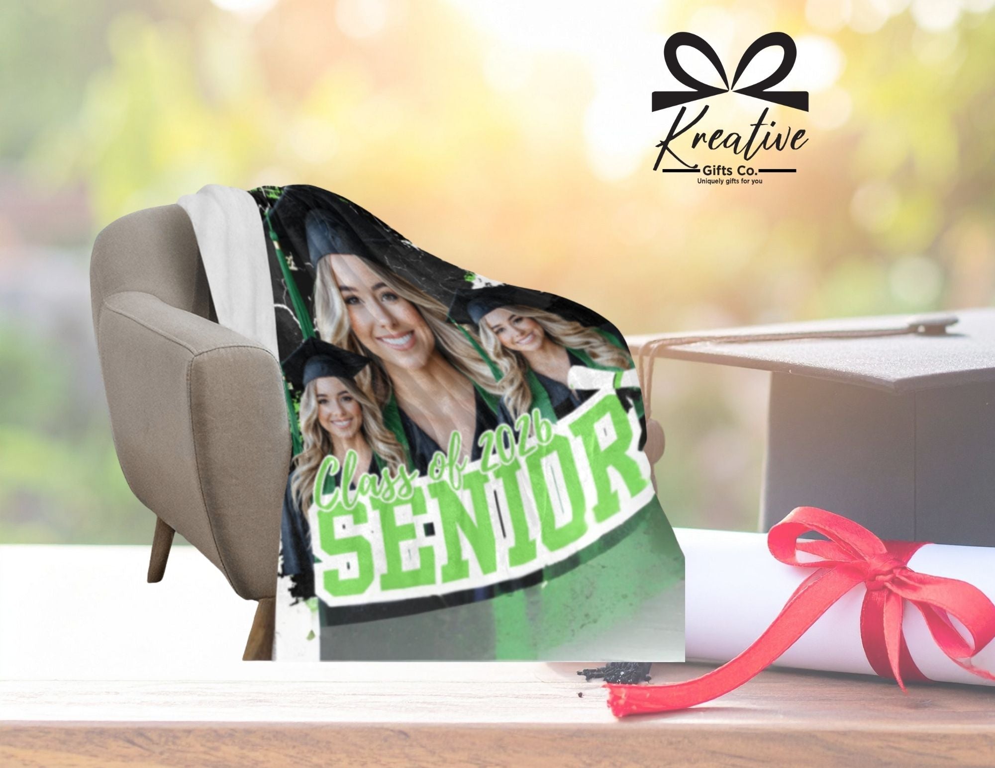 Graduation Custom Fleece Blanket