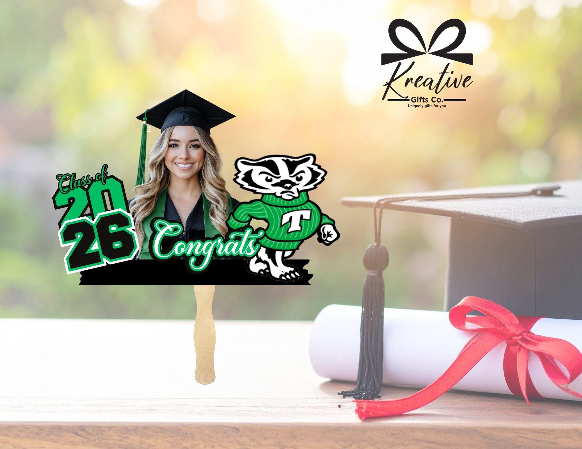 Custom Graduation Light Weight Fans
