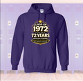 Middies Class ‘72 Birthday Bash Pull Over Hoodie