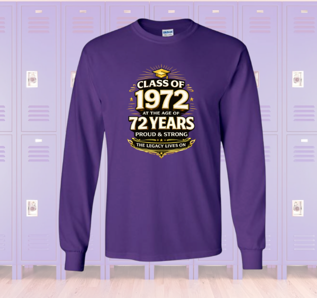 Middies Class ‘72 Birthday Bash Long Sleeve