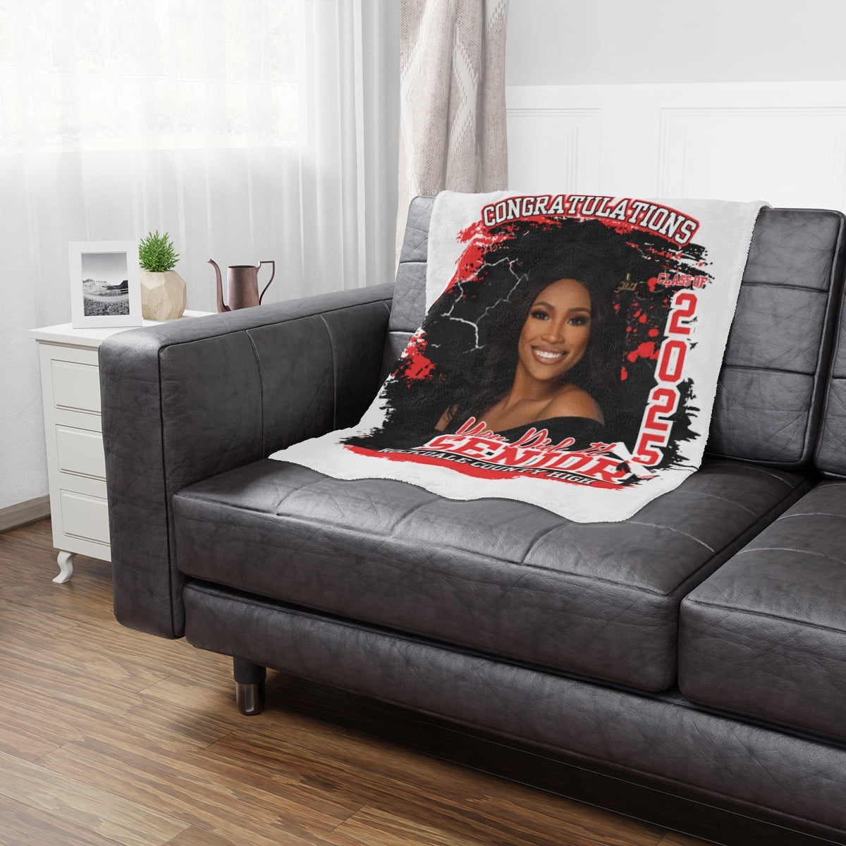 Graduation Custom Fleece Blanket