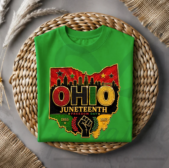 Ohio Juneteenth Apparel