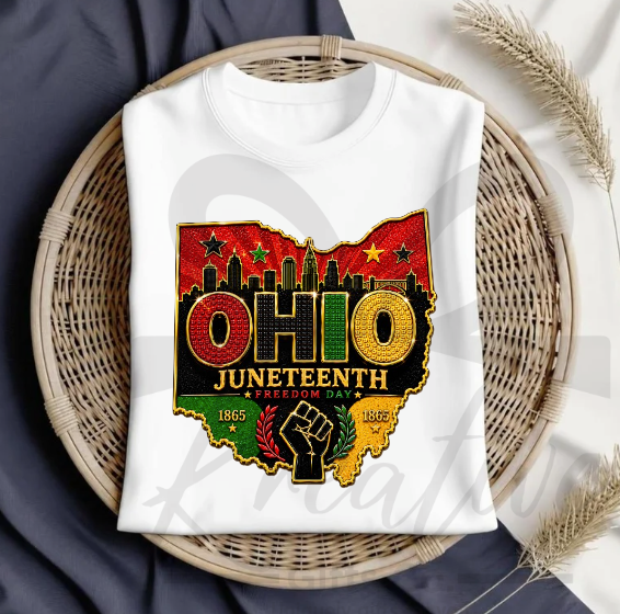 Ohio Juneteenth Apparel