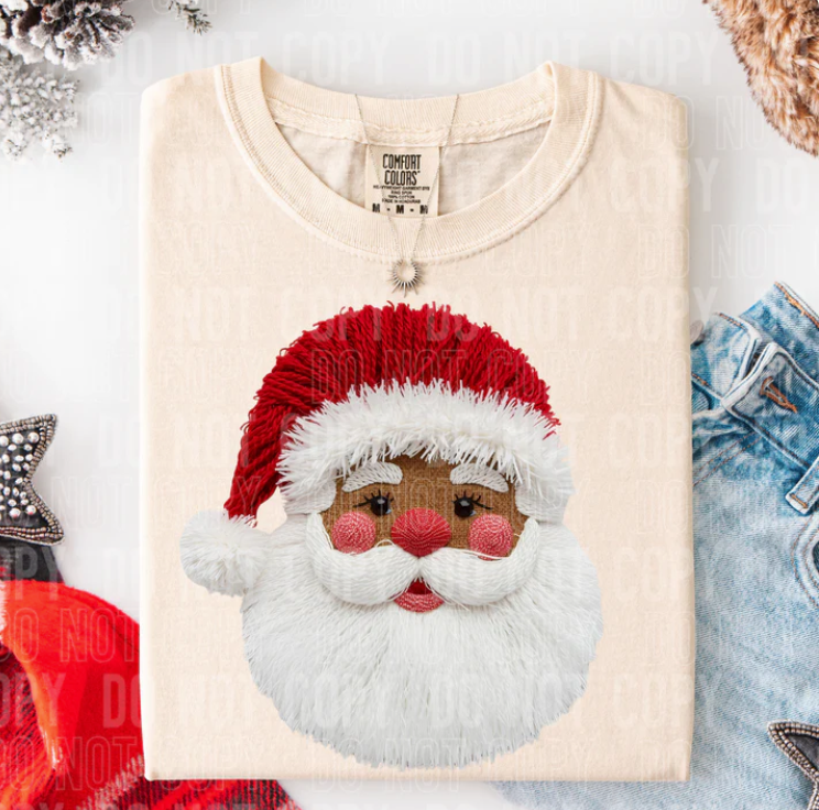 Santa Chenille Sweatshirt