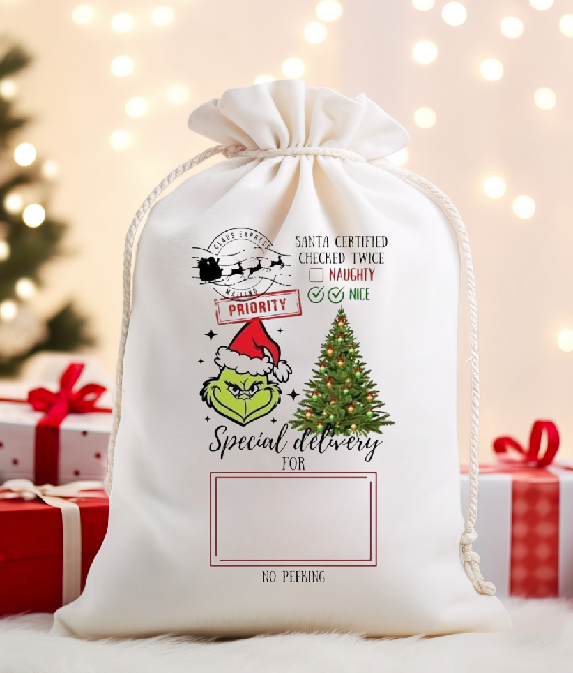 Custom Santa Sack