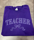 Teacher w/Bow Apparel
