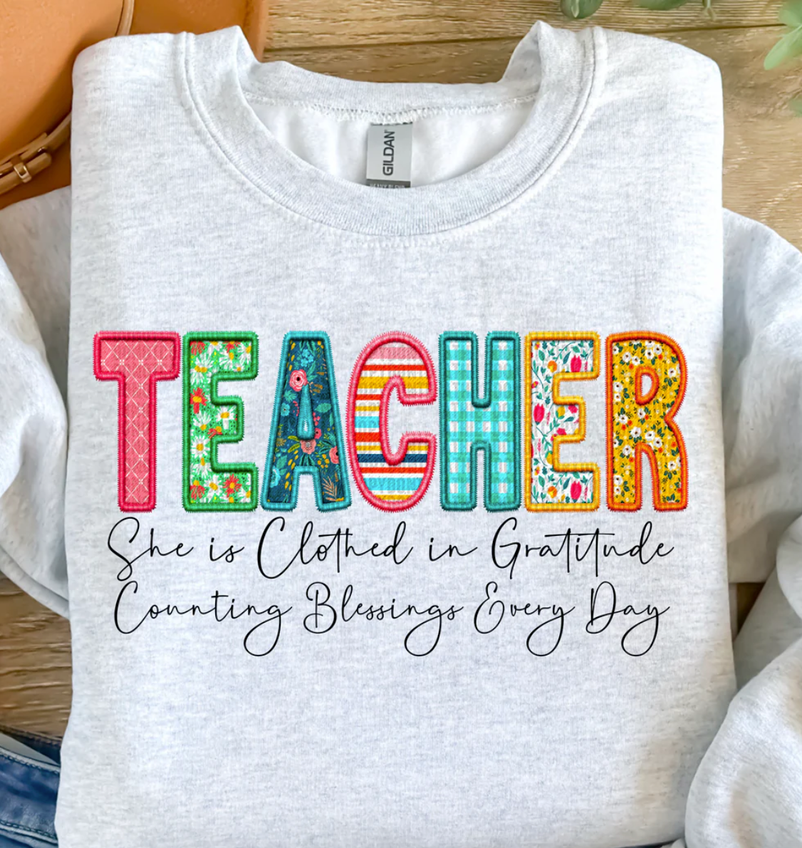 Clothed in Gratitude Teacher