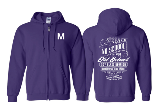 Middies Class of 1974 - Zip-Up Hoodie