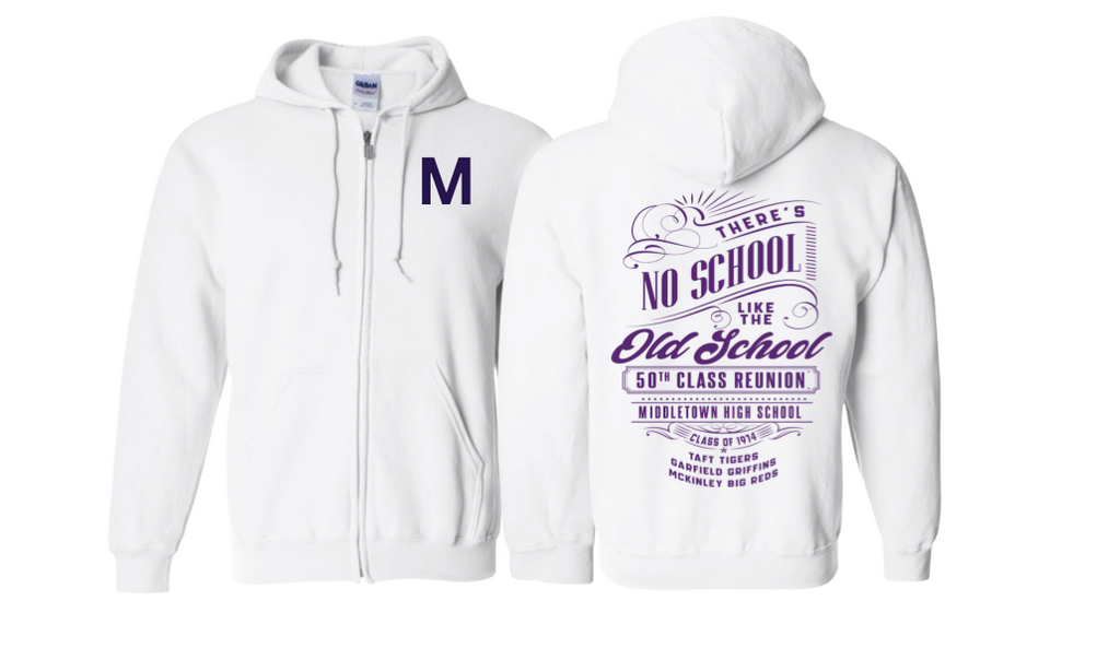 Middies Class of 1974 - Zip-Up Hoodie
