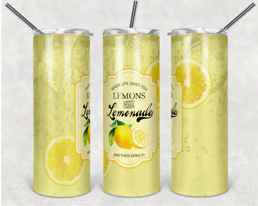 When life give you lemons tumbler