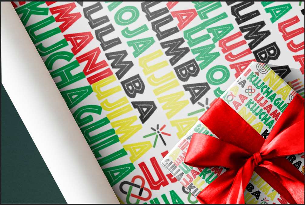 Celebrating Kwanzaa Wrapping Paper