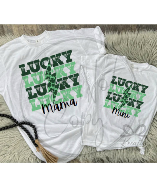 Lucky Mama Mini Tee Bundle